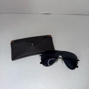 Vintage tasco aviator sunglasses with case